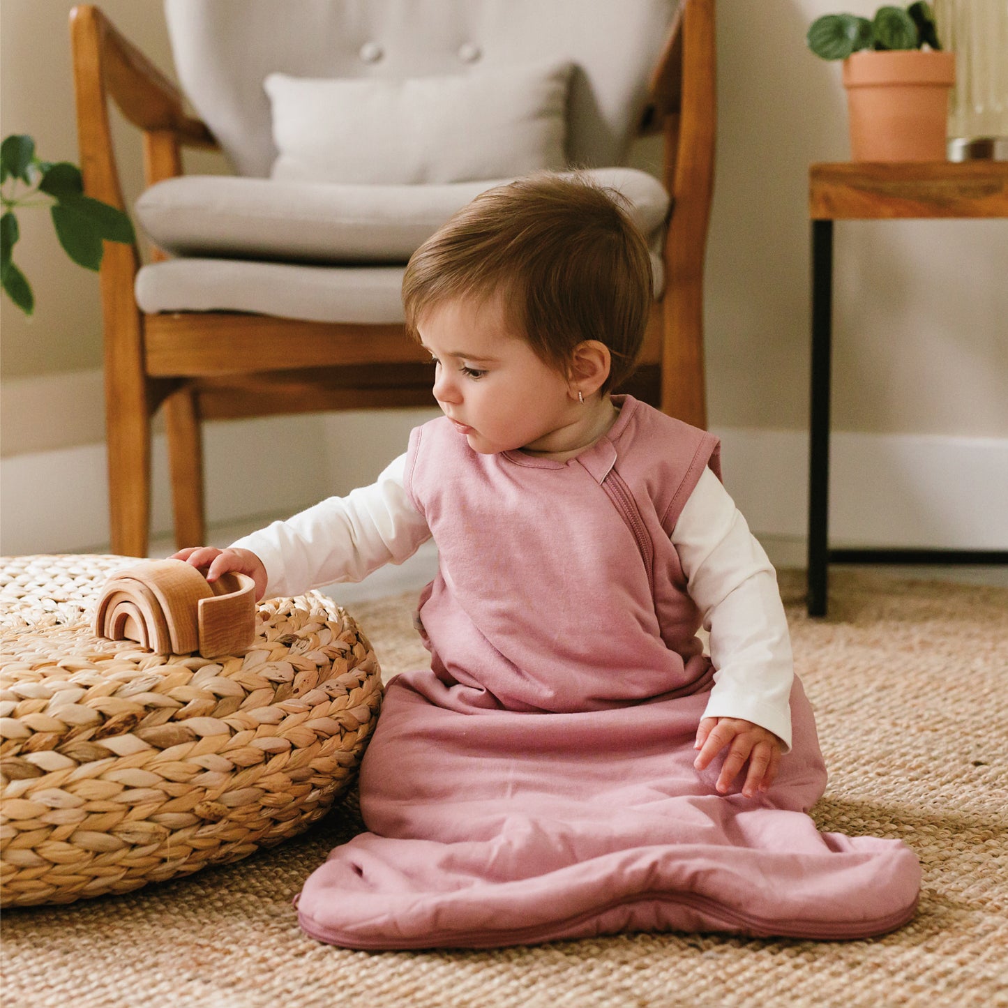 Perliminpin - Quilted bamboo sleep sack (2.5 TOGS)