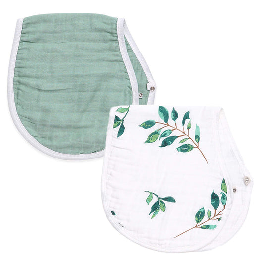 MACCIE - 2 in 1 Burp Cloth + Bib Set