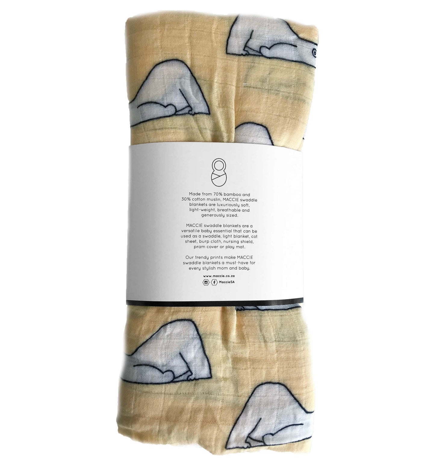 MACCIE - Bamboo Cotton Swaddle