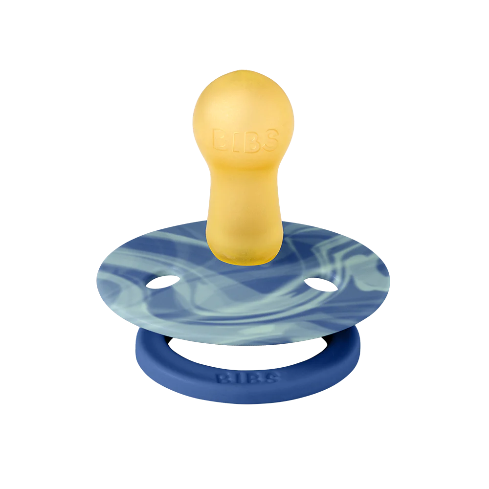 BIBS Silicone Pacifier Tie Dye Ocean Babaganush Baby