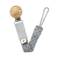 BIBS Pacifier Clip - Cloud & Iron