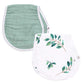 MACCIE - 2 in 1 Burp Cloth + Bib Set