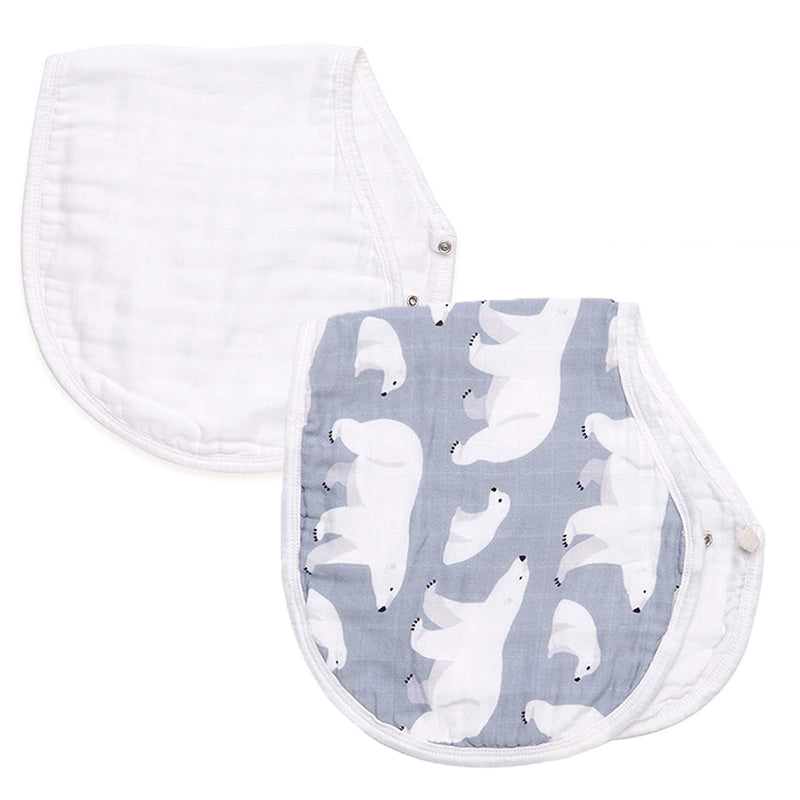 MACCIE - 2 in 1 Burp Cloth + Bib Set