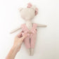 Frankie & Friends - Molly Cat Fabric Doll Blush
