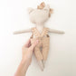 Frankie & Friends - Molly Cat Fabric Doll Peach
