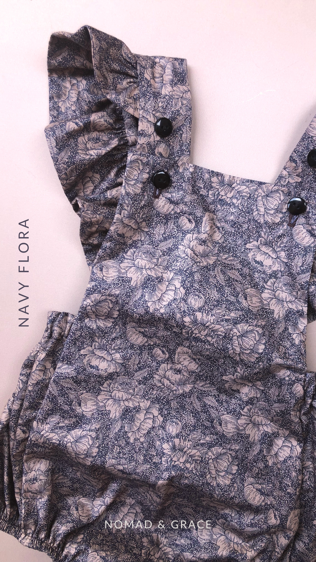 Nomad & Grace - Ruffle Romper & Matching Headband