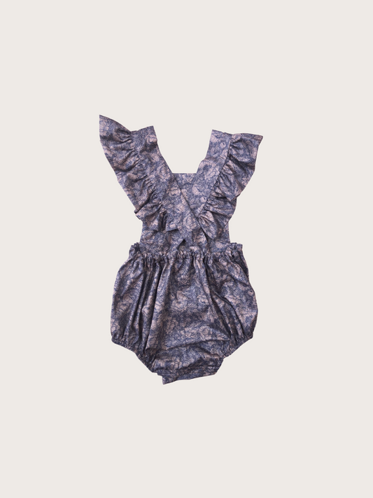 Nomad & Grace - Ruffle Romper & Matching Headband