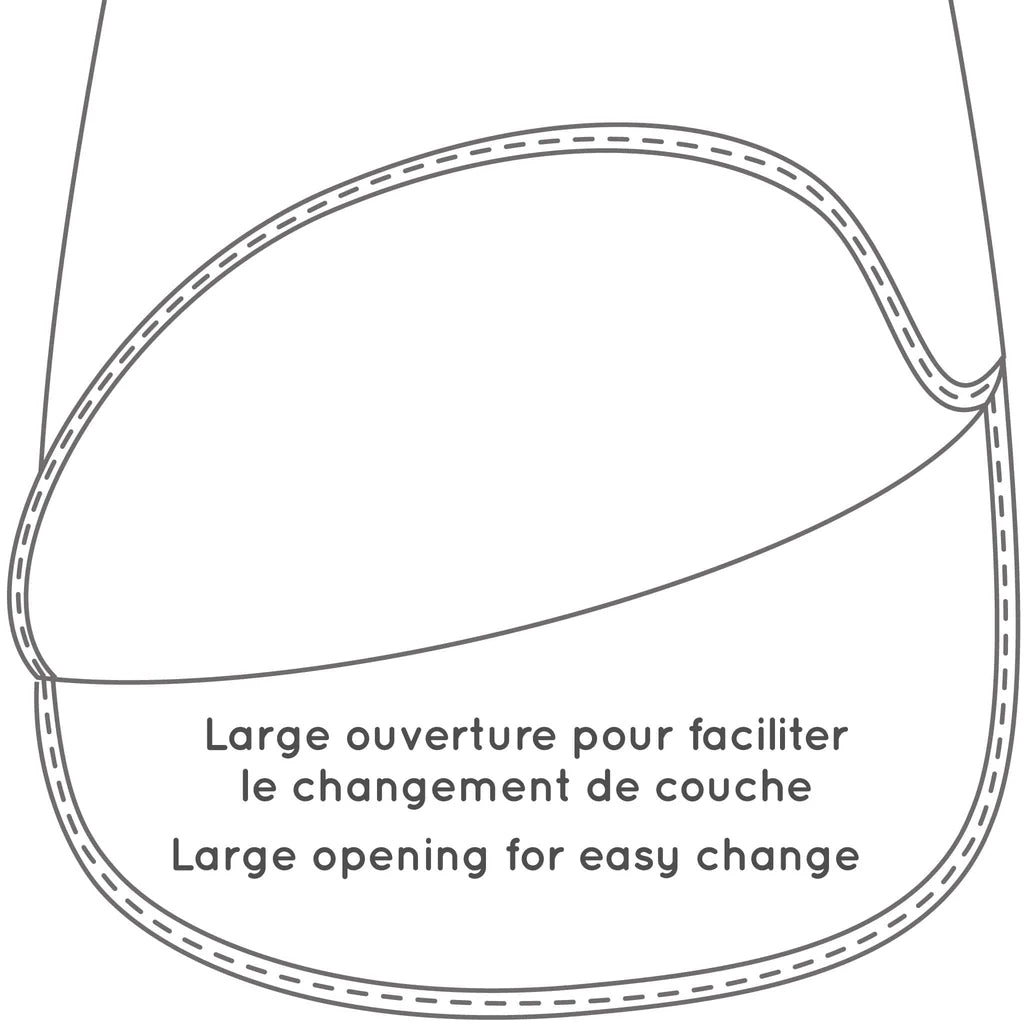 Perliminpin - Quilted bamboo sleep sack (2.5 TOGS)